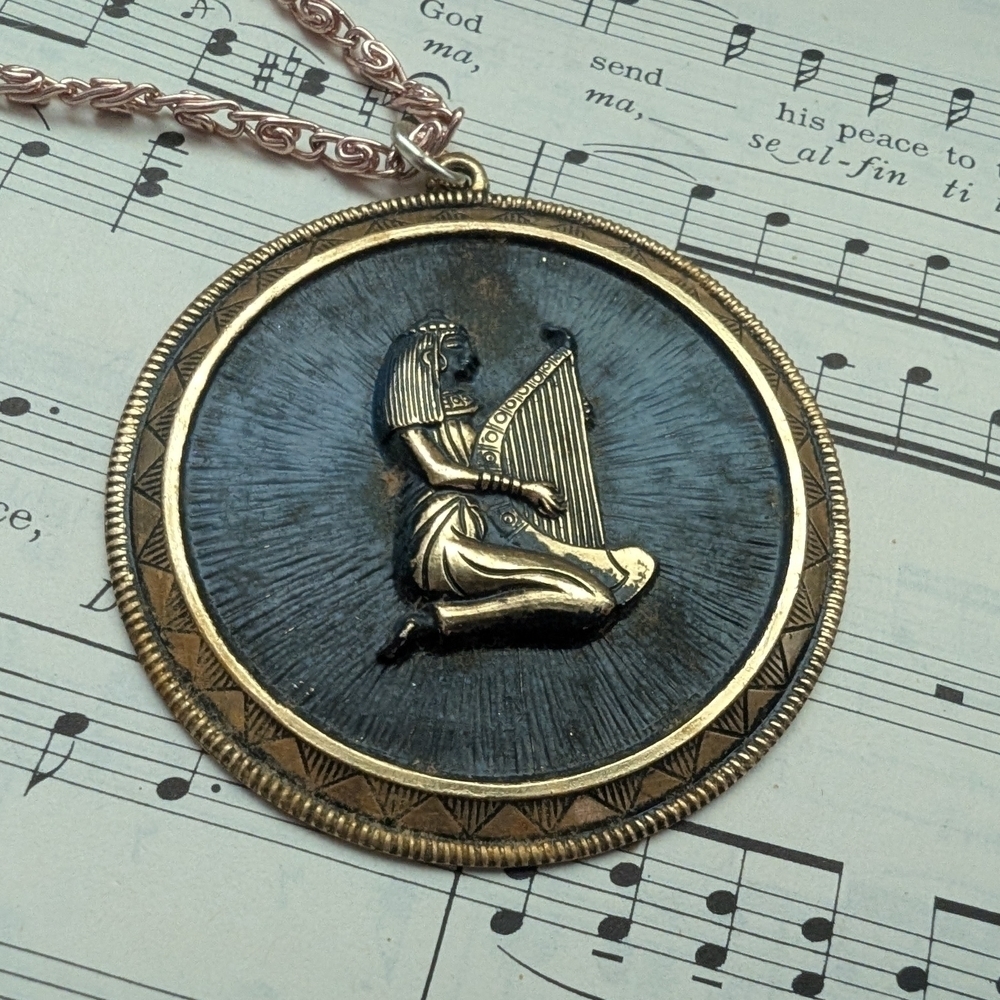 Egyptian Style Pendant Necklace